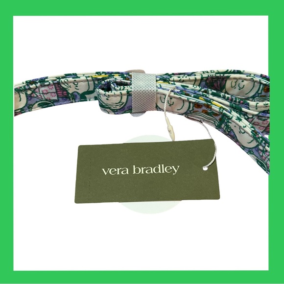 NWT! VERA BRADLEY X PEANUTS CROSSBODY MULTI ZIPPER POCKETS BAG W ADJ. STRAP. NEW - Picture 7 of 16